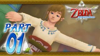 The Legend of Zelda Skyward Sword  Part 1  Skyloft [upl. by Nayhr]