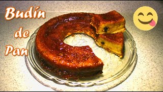 BUDÍN DE PAN CASERO  Receta Peruana Fácil [upl. by Esau]