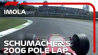 Michael Schumachers Pole Lap At Imola  2006 San Marino Grand Prix [upl. by Haleigh849]