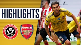 HIGHLIGHTS  Sheffield United 12 Arsenal  Emirates FA Cup [upl. by Annanhoj]