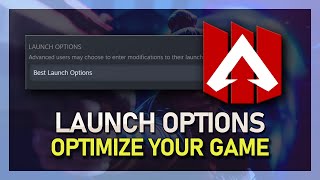 Top 10 Launch Options for Apex Legends to Optimize your Game [upl. by Nywnorb]