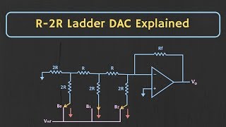 R2R Ladder DAC Explained with Solved Example [upl. by Oznerol]