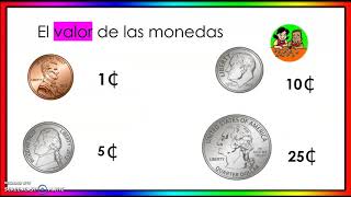 Identificar monedas Estados Unidos TEKS [upl. by Yerroc]