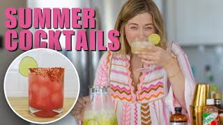 6 Summer Cocktails Recipes [upl. by Elem]