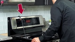 LG Range  Gas Range Installation 2018 Update [upl. by Jezebel]