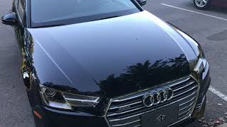 How to refill Windshield fluid Audi a4 2018 [upl. by Mead]