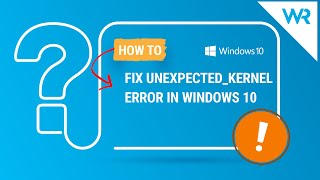 How to fix the Kernel Mode Trap error in Windows 10 [upl. by Eniamrehs]