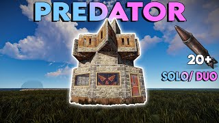 Rust │ 2x1 BUNKER SoloDuo Base Design quotPREDATORquot [upl. by Anoj911]