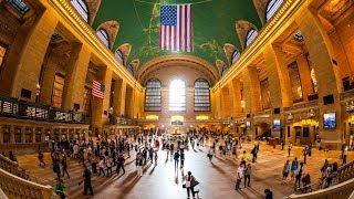 Walking Tour of Grand Central Terminal — New York City 【4K】🇺🇸 [upl. by Duer]