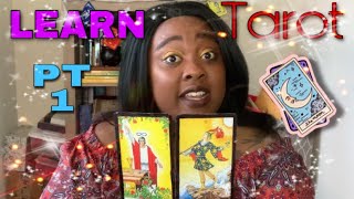 Learning Tarot For Beginners Major Arcana PART 1 [upl. by Sokim304]