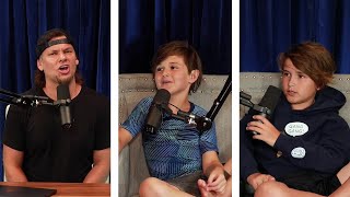 Theo Von Interviews His Nephews [upl. by Anwahsit]