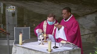 Messe de 10h à Lourdes [upl. by Retsek]