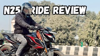 quotBajaj Pulsar N250 Ride Review Performance Comfort amp Features Uncovered [upl. by Othe421]