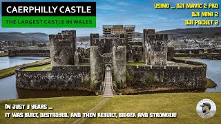 Caerphilly Castle  The Largest in Wales 2nd in Britain [upl. by Eelarat194]