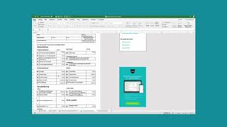 Bokföring i Excel  Bokföringsmall för Enskild firma  Instruktioner  Zervant [upl. by Tannen]