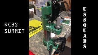 RCBS Summit Single Stage Reloading Press  UNBOX and Overview [upl. by Nosiddam]