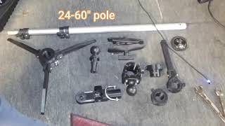 Boat build Summit fishing Livescope pole [upl. by Nehpets]