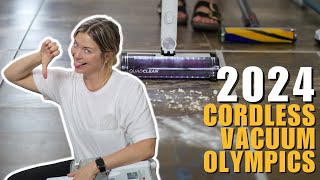 2024 Cordless Vacuum Olympics [upl. by Notseh]