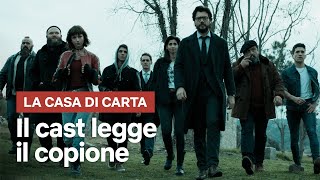 La casa di carta  Stagione 3  Lettura del copione  Netflix Italia [upl. by Weider]