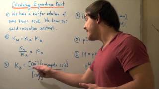 Calculating the Equivalence Point [upl. by Arikahc556]