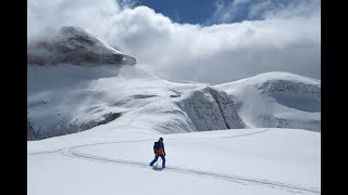 Skitour durch die Dolomiten Vom Grödnertal durch die Rosengartengruppe [upl. by Gnilyam]