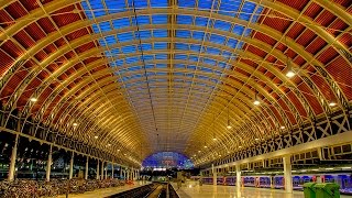 A Walk Around Londons Paddington Railway Station [upl. by Idurt]