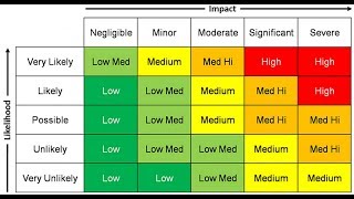 Understanding a Risk Assessment Matrix RAM [upl. by Gibbon]