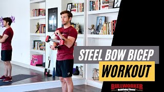 Bullworker  Steel Bow 15Min Bicep Blast [upl. by Corette288]