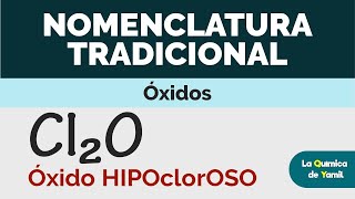 Nomenclatura Tradicional Hipooso oso ico perico  Óxidos [upl. by Gershon]