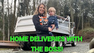 HOME DELIVERY WITH THE TRUCK BOSS [upl. by Minnie]