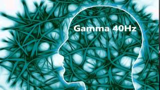 40 Hz Gamma  Pure Tone Binaural Beat  Brains Operating System [upl. by Donnell]