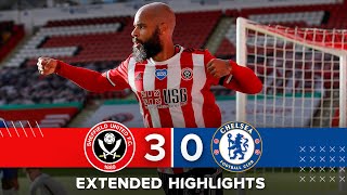 Sheffield United 30 Chelsea  Extended Premier League highlights  McGoldrick goals secure EPL win [upl. by Drawyeh]