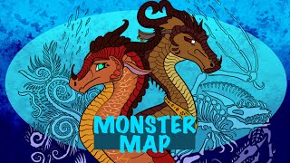 Peril  MONSTER  Complete Wings Of Fire MAP [upl. by Yelhak596]