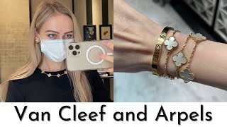 VAN CLEEF AND ARPELS SHOPPING VLOG  Van Cleef guilloche [upl. by Idoj185]