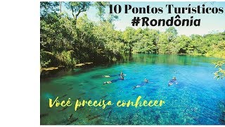 10 Pontos Turísticos em Rondônia [upl. by Kecaj]