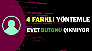 Kullanıcı Hesabı Nasıl Yönetici Yapılır Evet Butonu Çıkmıyor Sorunu [upl. by Aihseken]