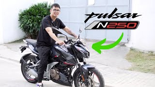 Affordable 250cc motorcycle Kawasaki Pulsar N250 Review [upl. by Annayt]