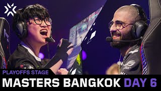 VALORANT Masters Bangkok  Playoffs  Day 1 [upl. by Lertnek]