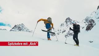 Skitourentipps  Teil 3 Geh und Abfahrtstechnik  Mein Montafon Expertentipp [upl. by Reinwald]