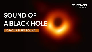 The Sound of a Black Hole  10 Hours  Black Screen [upl. by Anitsenre125]