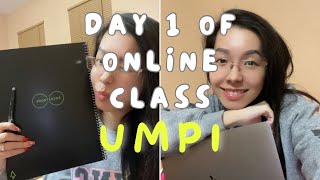 Day 1 of online class at UMPI [upl. by Razaele]