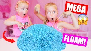 MEGA GROTE FLOAM MAKEN Slijm  Foam Balletjes♥DeZoeteZusjes♥ [upl. by Seigel]