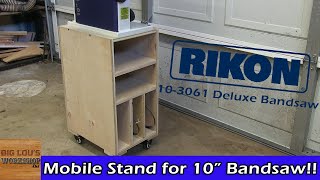 Mobile Stand for a Bandsaw [upl. by Stringer]