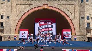 National Championship Cheer Routine  2021 [upl. by Htbazile]