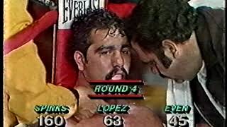 Leon Spinks vs Eddie Lopez [upl. by Nelloc796]