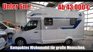 Für Riesen unter 6m Wohnmobil Ahorn Camp T 590 2021  Renault Master 2021 Bis zu 6 Jahre Garantie [upl. by Devland]