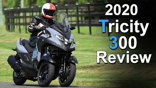 2020 Yamaha Tricity 300 Review  Threewheels better than two [upl. by Imeon335]