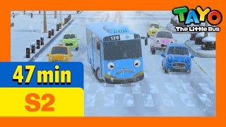 Tayo S2 Full Episodes S2 E23E26 88 l Tayos first snow day l Hanas special day [upl. by Menken]