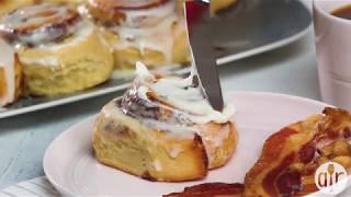 The Perfect Cinnamon Roll Icing  Breakfast amp Brunch  Allrecipescom [upl. by Anivid]