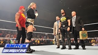 Hulk Hogan makes a huge SmackDown main event SmackDown December 26 2014 [upl. by Eneleh258]